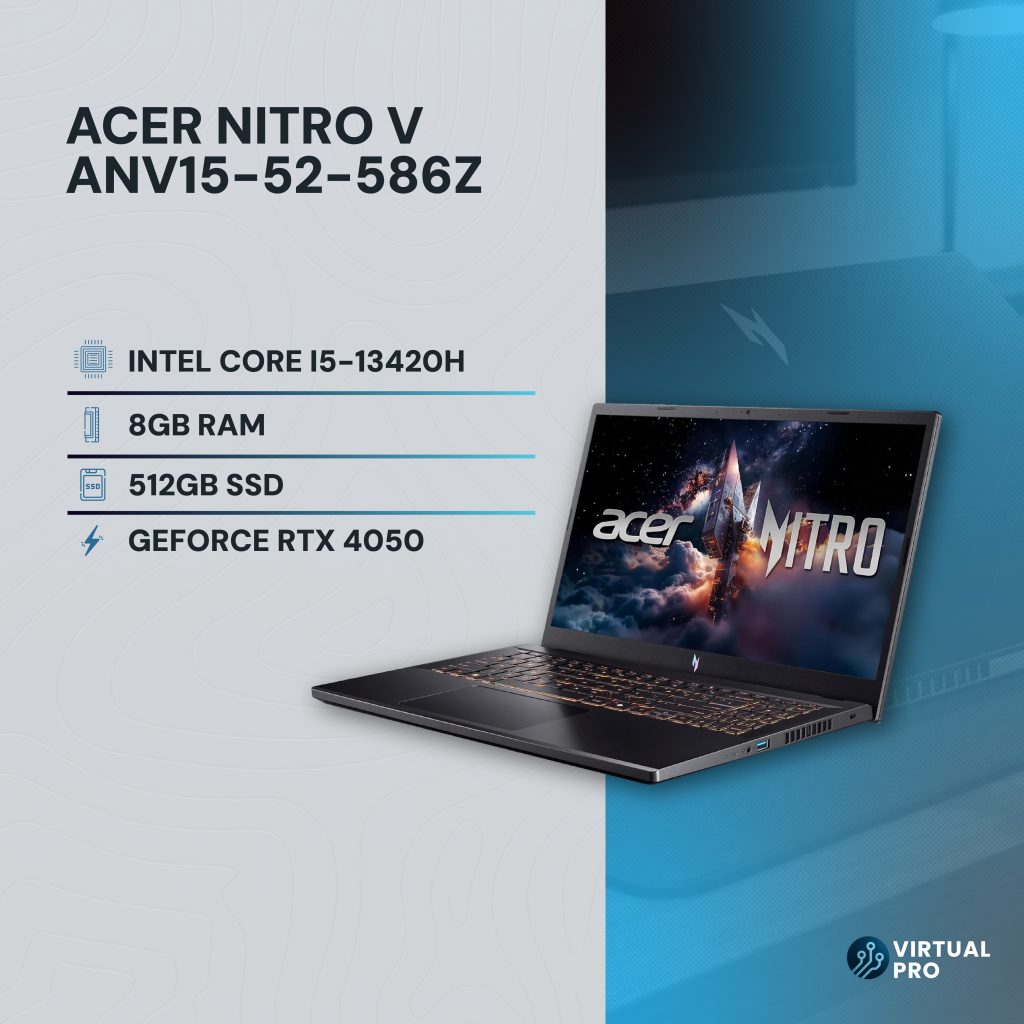 Acer Nitro V 15 i5-13420H 8GB 512GB RTX 4050