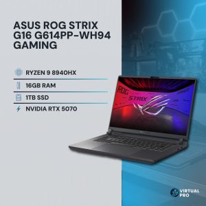 Asus ROG Strix G16 Ryzen 9 8940HX 16GB 1TB RTX 5070