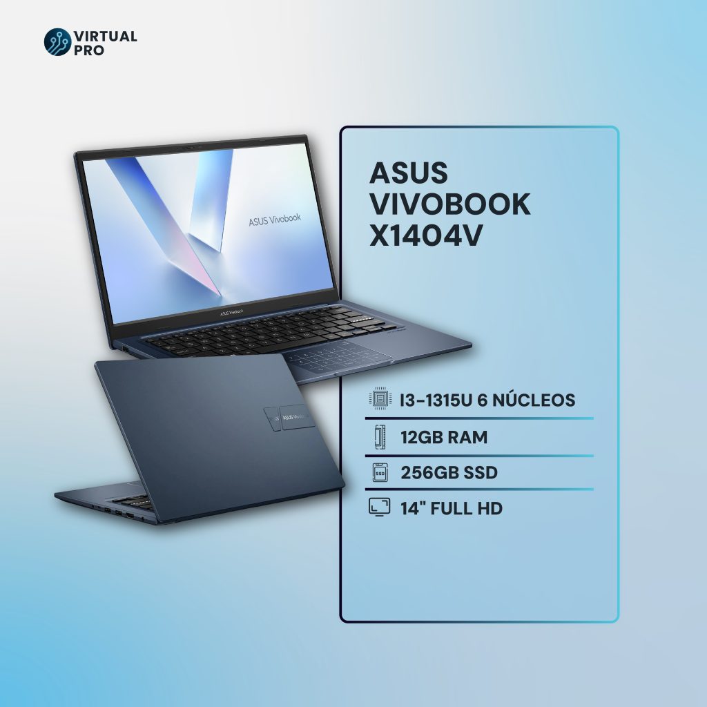 Asus VivoBook 14 i3-1315U 12GB 256GB Ultraslim