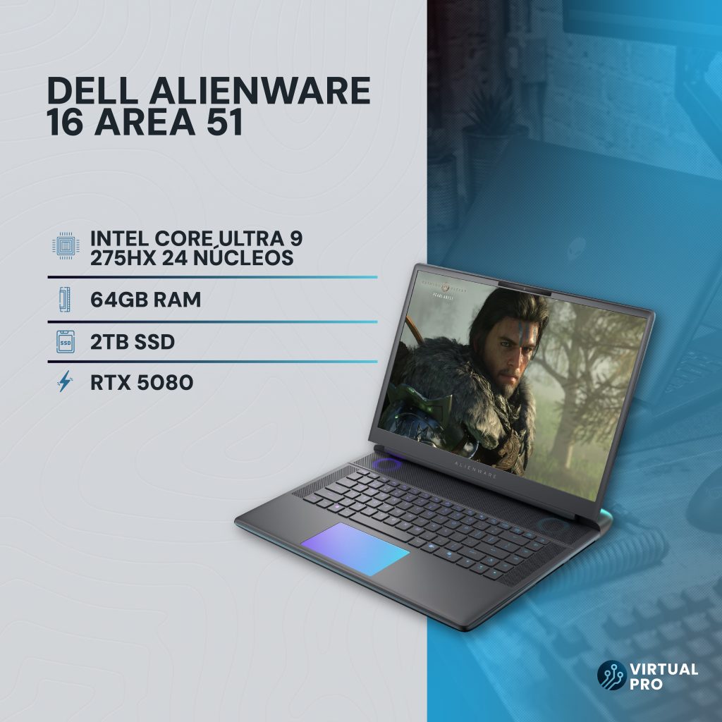 Dell Alienware 16 Area 51 Ultra 9 275HX 64GB 2TB RTX 5080