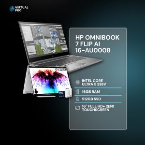 HP OmniBook 7 Flip Ultra 5 226V 16GB 512GB 2en1 Touch