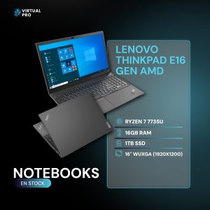 Lenovo ThinkPad E16 Ryzen 7 7735U 16GB 1TB Touch